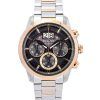 Bulova Classic Sutton Chronograph Two Tone Stainless Steel Grey Dial Quartz 98B335 Mens Watch