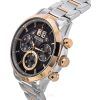 Bulova Classic Sutton Chronograph Two Tone Stainless Steel Grey Dial Quartz 98B335 Mens Watch