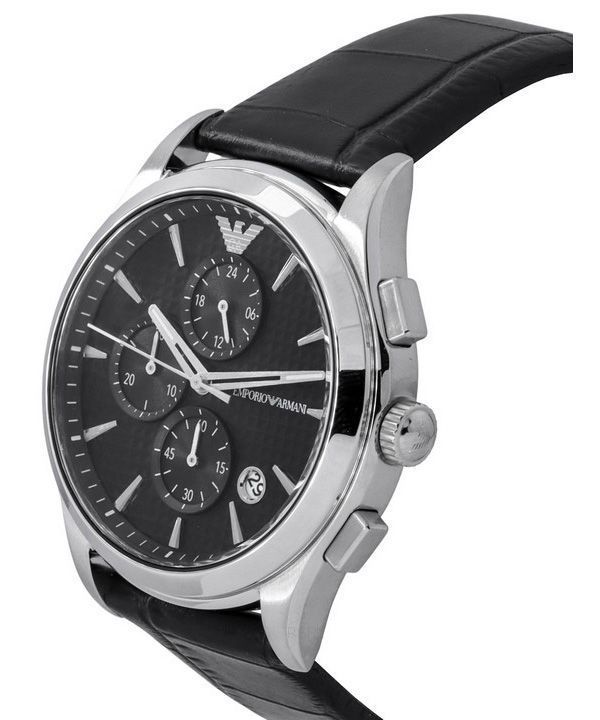 Emporio Armani Paolo Chronograph Black Dial Quartz AR11530 Mens Watch 3 Emporio Armani Paolo Chronograph Black Dial Quartz AR11530 Mens Watch