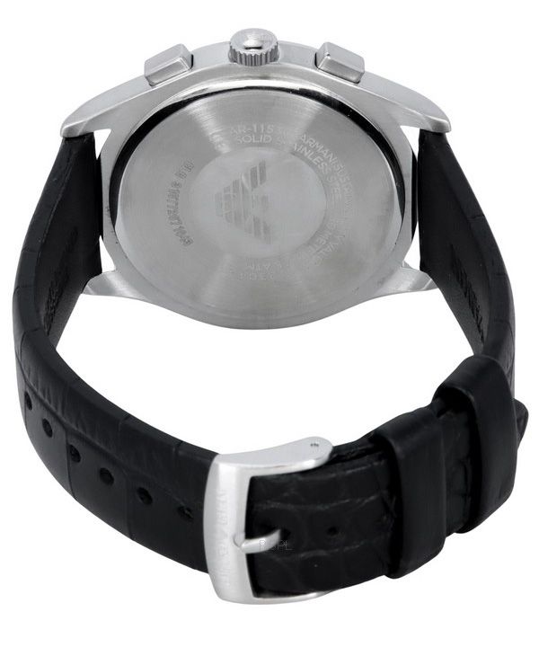 Emporio Armani Paolo Chronograph Black Dial Quartz AR11530 Mens Watch 4 Emporio Armani Paolo Chronograph Black Dial Quartz AR11530 Mens Watch