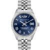 Philip Watch Caribe Urban Stainless Steel Blue Sunray Dial Quartz R8253597585 100M Womens Watch