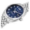 Philip Watch Caribe Urban Stainless Steel Blue Sunray Dial Quartz R8253597585 100M Womens Watch