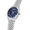 Philip Watch Caribe Urban Stainless Steel Blue Sunray Dial Quartz R8253597585 100M Womens Watch
