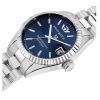 Philip Watch Caribe Urban Stainless Steel Blue Sunray Dial Quartz R8253597590 100M Womens Watch