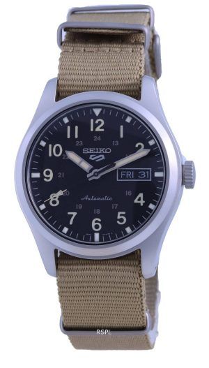 Seiko 5 Sports Field Black Dial Automatic SRPG35 SRPG35K1 SRPG35K 100M Men's Watch