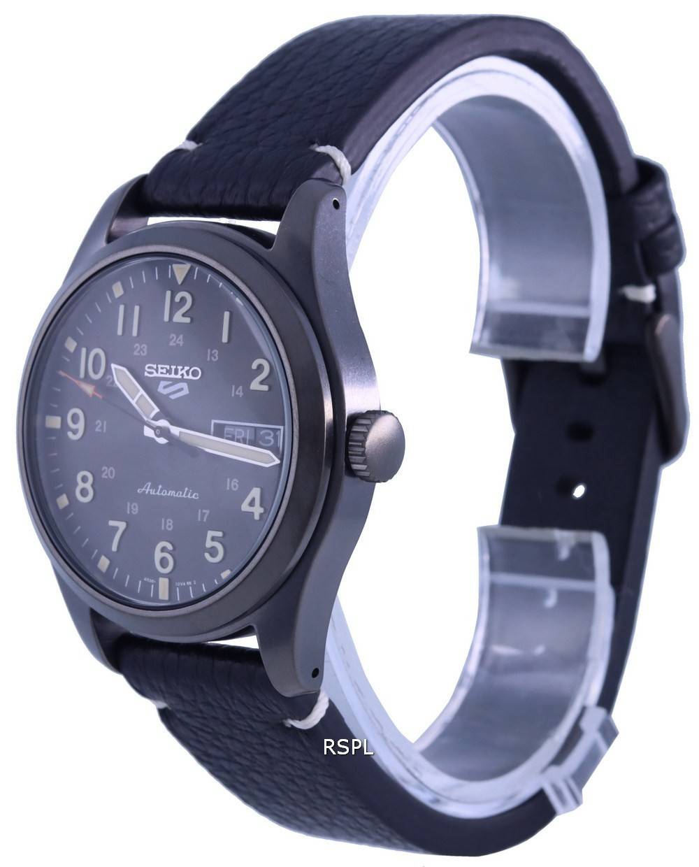 Seiko 5 Sports Field Collection Brown Dial Leather Strap Automatic SRPG41 SRPG41K1 SRPG41K 100M Men's Watch 3 Seiko 5 Sports Field Collection Brown Dial Leather Strap Automatic SRPG41 SRPG41K1 SRPG41K 100M Men's Watch