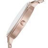 Emporio Armani Kappa Crystal Accents Stainless Steel Mesh Rose Gold Dial Quartz AR11129 Women's Watch