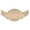 Emporio Armani Kappa Crystal Accents Stainless Steel Mesh Rose Gold Dial Quartz AR11129 Women's Watch