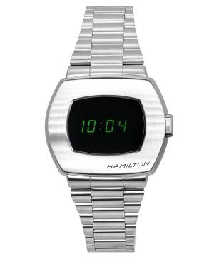 Hamilton PSR American Classic Digital Stainless Steel Quartz H52414131 100M Mens Watch