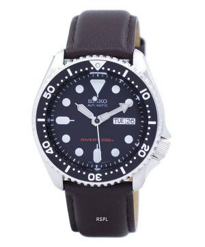 Seiko Automatic Diver's 200M Ratio Dark Brown Leather SKX007K1-LS11 Men's Watch