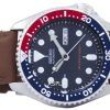 Seiko Automatic Diver's 200M Ratio Brown Leather SKX009K1-LS12 Men's Watch