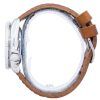 Seiko Automatic Diver's 200M Ratio Brown Leather SKX009K1-LS9 Men's Watch