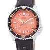 Seiko Automatic Diver's Ratio Dark Brown Leather SKX011J1-LS11 200M Men's Watch