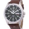 Seiko 5 Sports Automatic Ratio Brown Leather SNZG09K1-LS12 Men's Watch