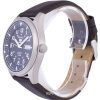 Seiko 5 Sports Automatic Ratio Dark Brown Leather SNZG11K1-LS11 Men's Watch