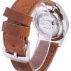 Seiko 5 Sports Automatic Ratio Brown Leather SNZG11K1-LS9 Men's Watch
