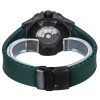 Luminox Master Carbon SEAL Green Rubber Strap Black Dial Swiss Automatic Divers XS.3877 200M Mens Watch