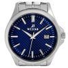 Westar Profile Stainless Steel Blue Dial Quartz 40202STN104 Womens Watch