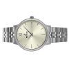 Westar Profile Stainless Steel Light Champagne Dial Quartz 50215STN102 Mens Watch