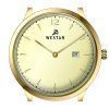 Westar Profile Leather Strap Light Champagne Dial Quartz 50217GPN122 Mens Watch