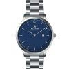 Westar Profile Stainless Steel Blue Dial Quartz 50218STN104 Mens Watch