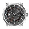 Westar Profile Stainless Steel Black Dial Quartz 50229STN803 Mens Watch