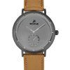 Westar Profile Leather Strap Grey Dial Quartz 50246GGN186 Mens Watch