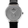 Westar Profile Leather Strap Grey Dial Quartz 50246STN106 Mens Watch