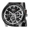 Westar Activ Chronograph Leather Strap Black Dial Quartz 90265SBN123 Men's Watch