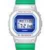 Casio G-Shock Euphoria Series Digital Green Resin Strap Quartz DW-5600EU-8A3 200M Men's Watch