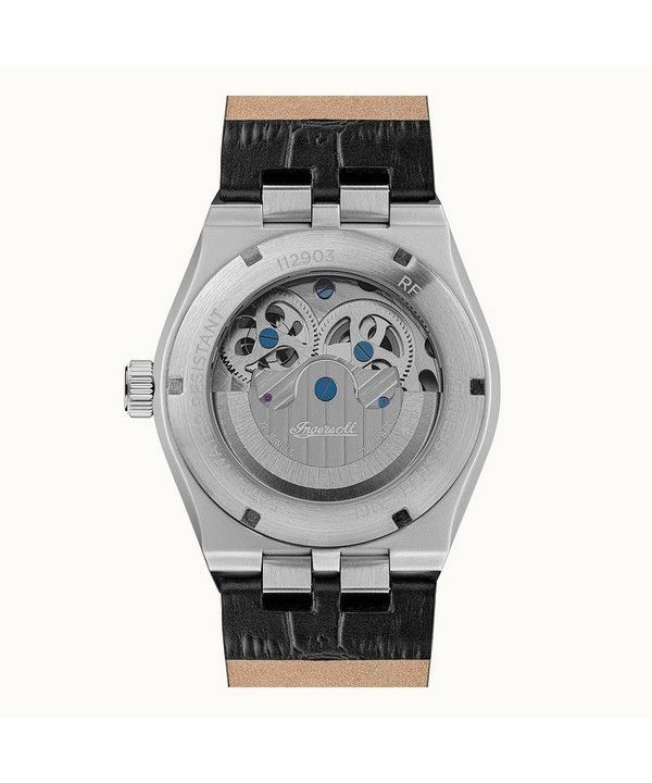 Ingersoll The Broadway Dual Time Black Skeleton Dial Automatic I12903 Mens Watch 3 Ingersoll The Broadway Dual Time Black Skeleton Dial Automatic I12903 Mens Watch