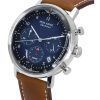 Iron Annie Bauhaus Chronograph Blue Dial Solar 50863 Mens Watch