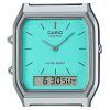 Casio Vintage Analog Digital Blue Dial Quartz AQ-230A-2A2 Womens Watch