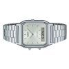 Casio Vintage Analog Digital White Dial Quartz AQ-230A-7A Womens Watch
