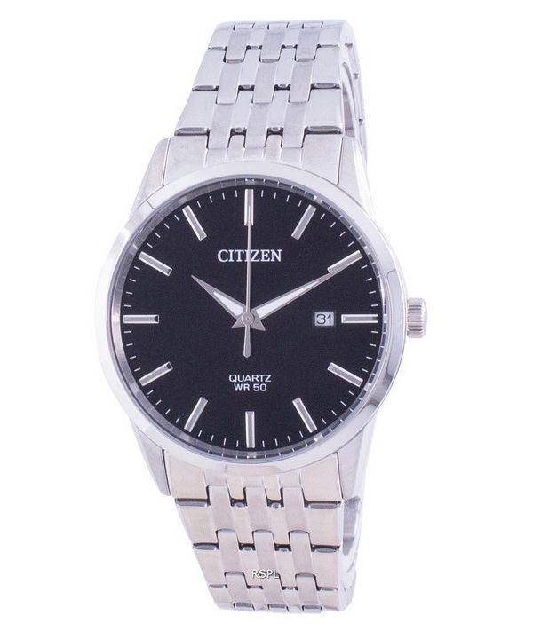 Citizen Black Dial Stainless Steel Quartz BI5000 87E Men s Watch Citywatches .za