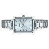 Casio Standard Analog Stainless Steel Light Blue Dial Quartz LTP-V009D-2E Womens Watch
