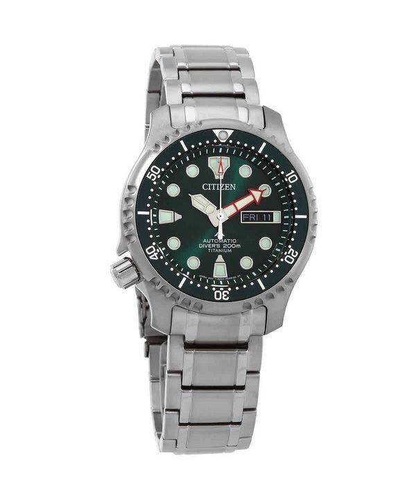 Citizen promaster sales titanium green