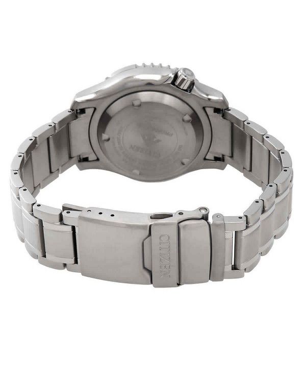 Citizen Promaster Marine Titanium Bracelet Green Dial Automatic Divers NY0100-50X 200M Mens Watch 3 Citizen Promaster Marine Titanium Bracelet Green Dial Automatic Divers NY0100-50X 200M Mens Watch