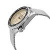 Seiko 5 Sports Campagne Dial Stainless Steel Mesh Automatic SRPE75 SRPE75K1 SRPE75K 100M Men's Watch