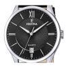 Festina Classics Leather Strap Black Dial Quartz F20426-3 Mens Watch