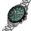 Festina Timeless Chronograph Stainless Steel Green Dial Quartz F20560-4 100M Mens Watch