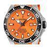 Festina Diver Rubber Strap Orange Dial Quartz F20664-4 200M Mens Watch