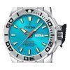 Festina Diver Stainless Steel Turquoise Dial Quartz F20665-6 200M Mens Watch With Extra Strap