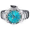 Festina Diver Stainless Steel Turquoise Dial Quartz F20665-6 200M Mens Watch With Extra Strap