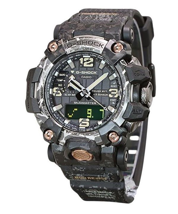 Casio G-Shock Mudmaster Master Of G-Land Analog Digital Black Dial Tough Solar GWG-2000CR-1A 200M Mens Watch