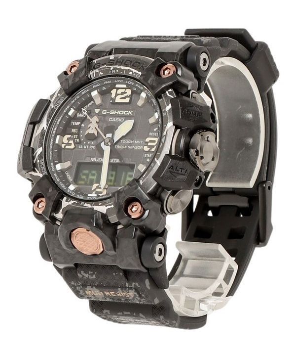 Casio G-Shock Mudmaster Master Of G-Land Analog Digital Black Dial Tough Solar GWG-2000CR-1A 200M Mens Watch