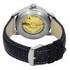 Iron Annie G38 Dessau Leather Strap Silver Dial Automatic 53661 100M Men's Watch