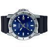 Casio Standard Analog Resin Strap Blue Dial Quartz MTP-VD01-2E Mens Watch