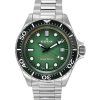 Edox Neptunian Grande Reserve Date Green Dial Automatic Diver's 80801 3VM VDN 300M Men's Watch