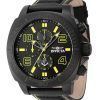 Invicta Ocean Voyage Chronograph Nylon Strap Black Dial Quartz 46287 Men's Watch